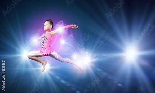 Gymnast girl © Sergey Nivens