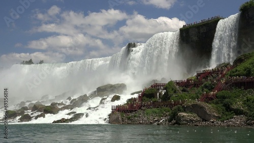 Waterfalls, Cascades, Nature