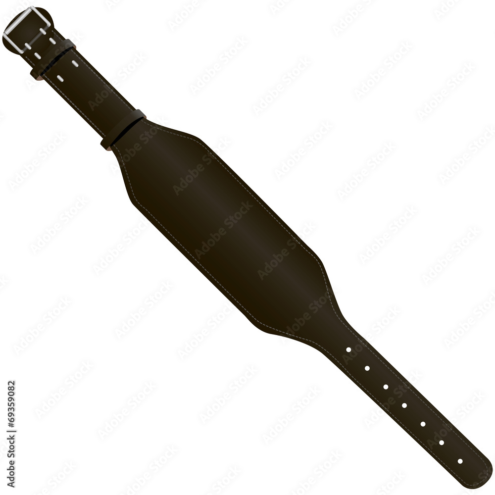Obraz premium Belt weight lifter
