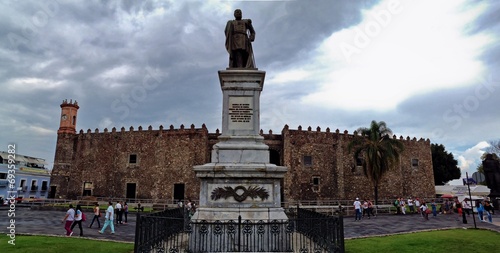 Historical Palace of Hernan Cortes, Cuernavaca, Mexico photo