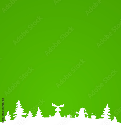Hintergrund Weihnachten grün