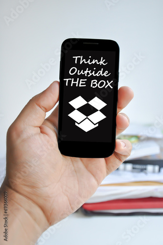 Think outside the box on a smartphone display