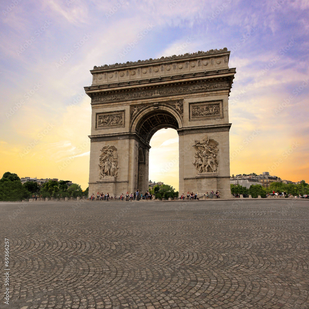 Fototapeta premium Francja Paryż