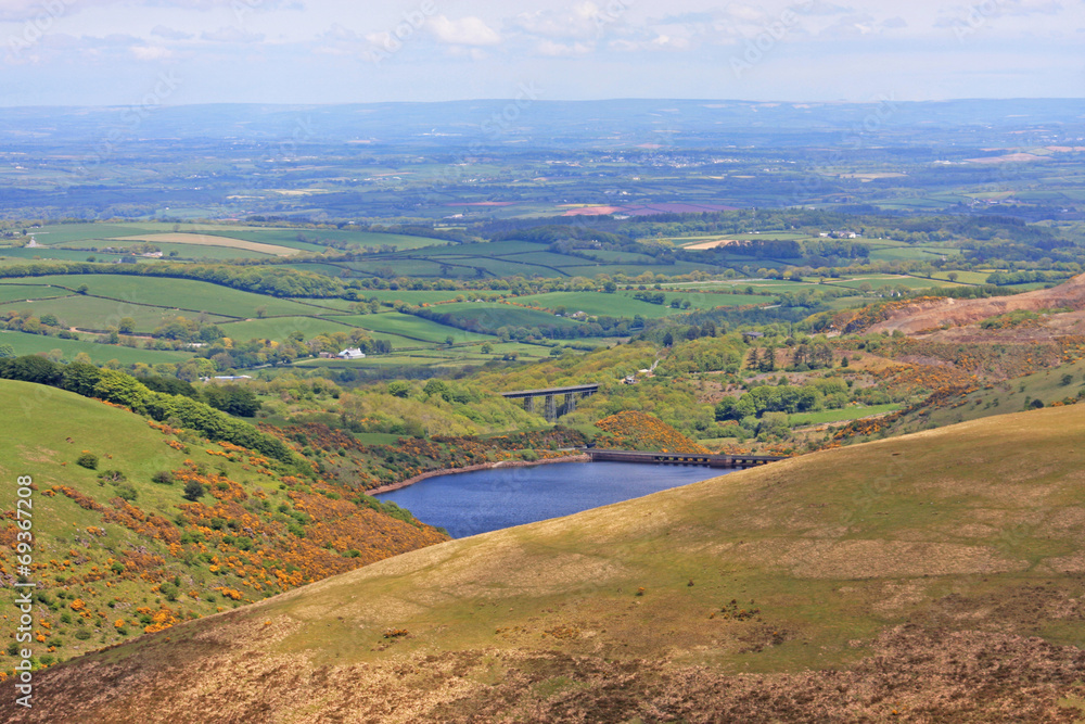 Fototapeta premium Meldon Reservoir, Dartmoor