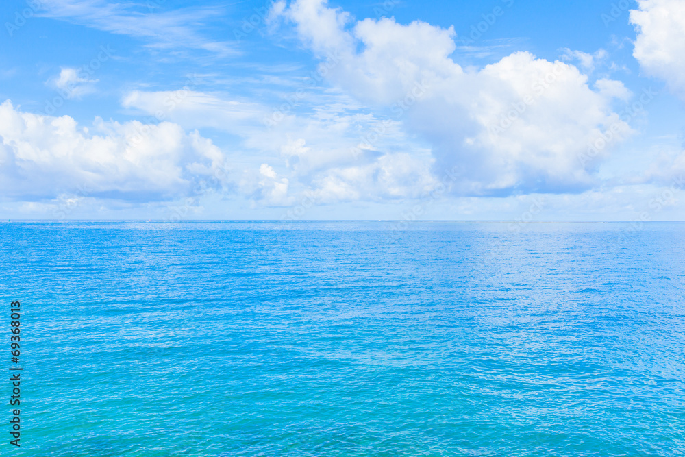 Sea of emerald green, Okinawa