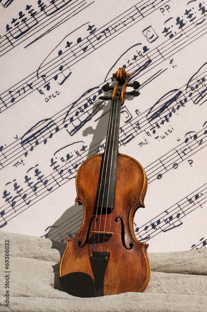 Fototapeta premium Musikinstrument