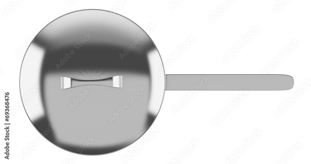 top view of cooking pan isolated on white background top view of cooking pan isolated on white background