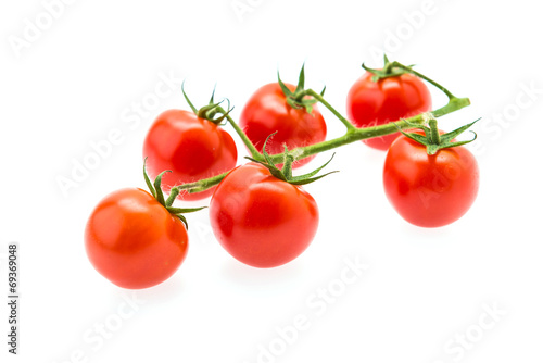 Tomato isolated on white