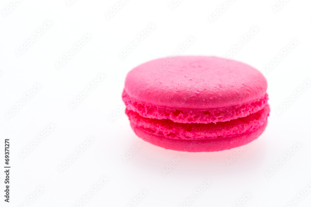 Macaroons isolated on white Macaroons isolated on white