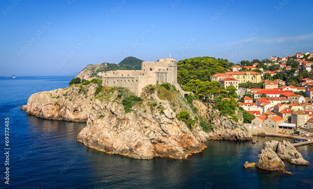 Old castle of Dubrovnik
