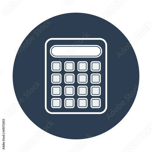 Calculator vector illustration. © runlenarun