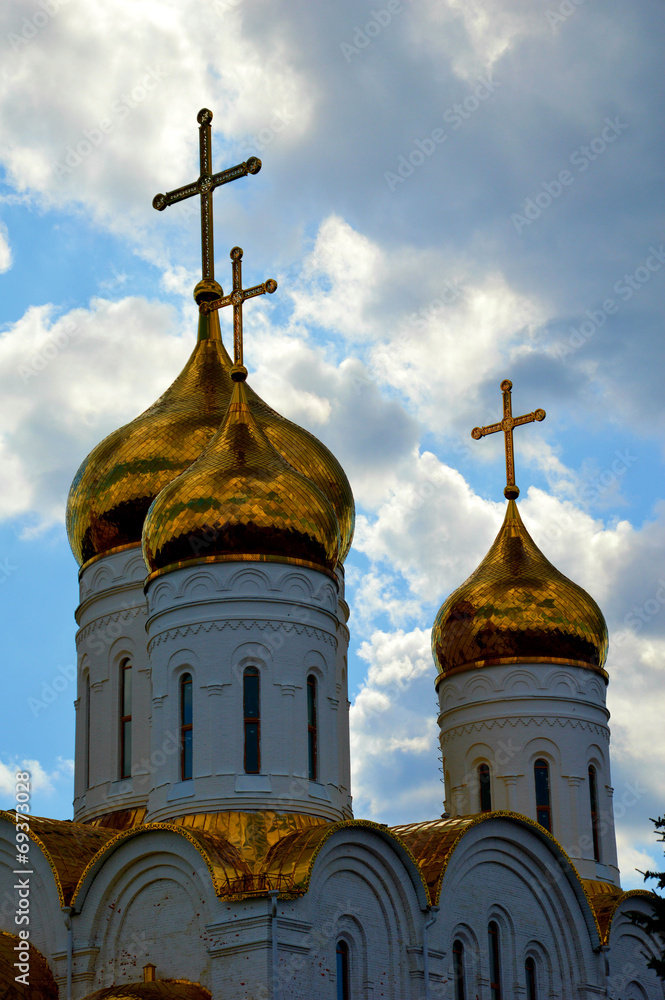Купола Брянского Кафедрального собора