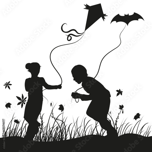 kite silhouette