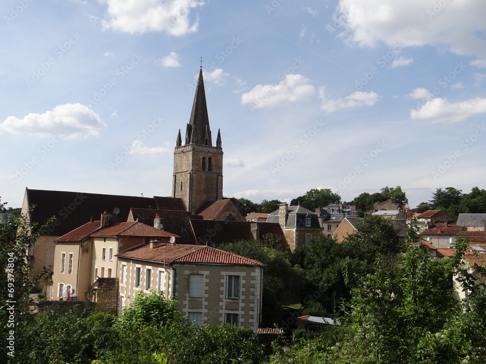 Coeur de la ville de Saint-Benoît