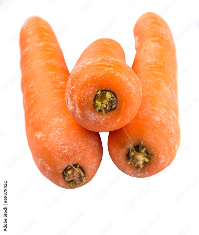 Carrot over white background Carrot over white background
