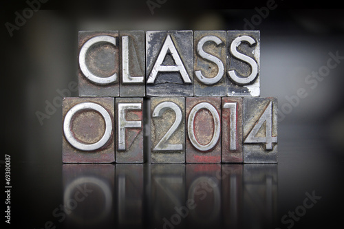 Class of 2014 Letterpress photo
