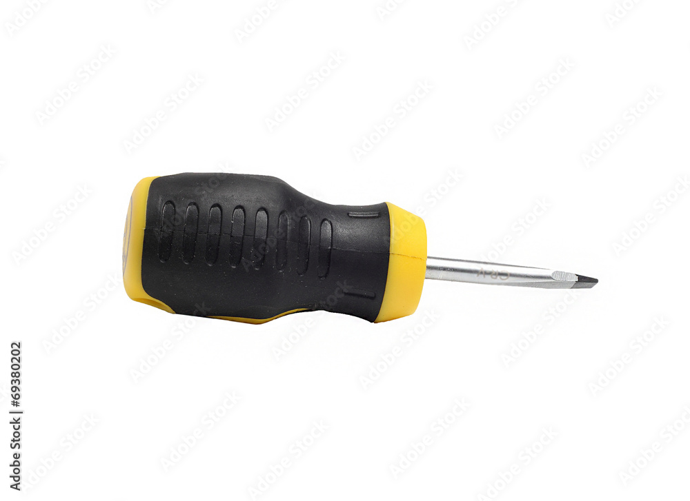 Phillips screwdriver with black handle Phillips screwdriver with black handle