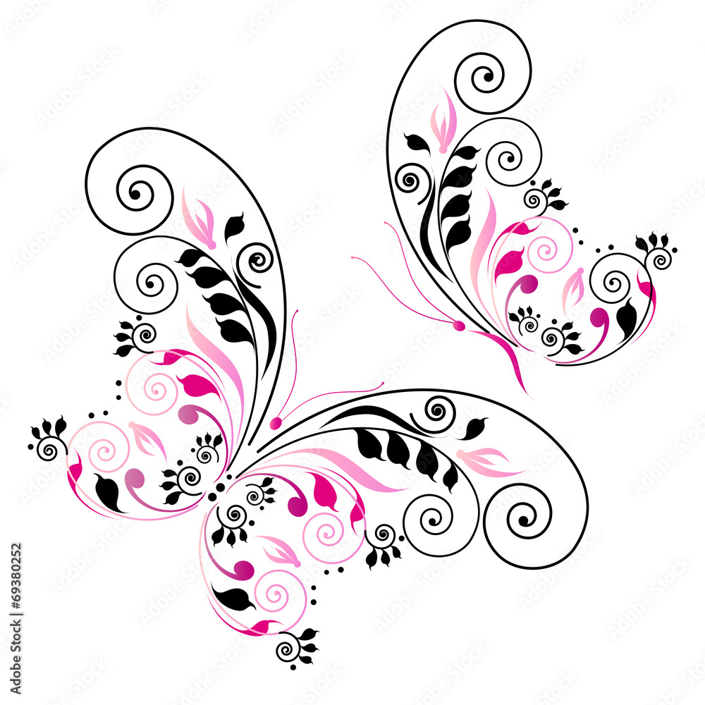 butterflies design