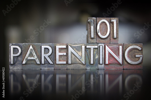 Parenting 101 Letterpress