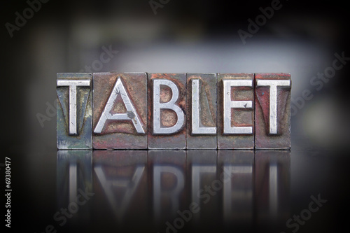 Tablet Letterpress