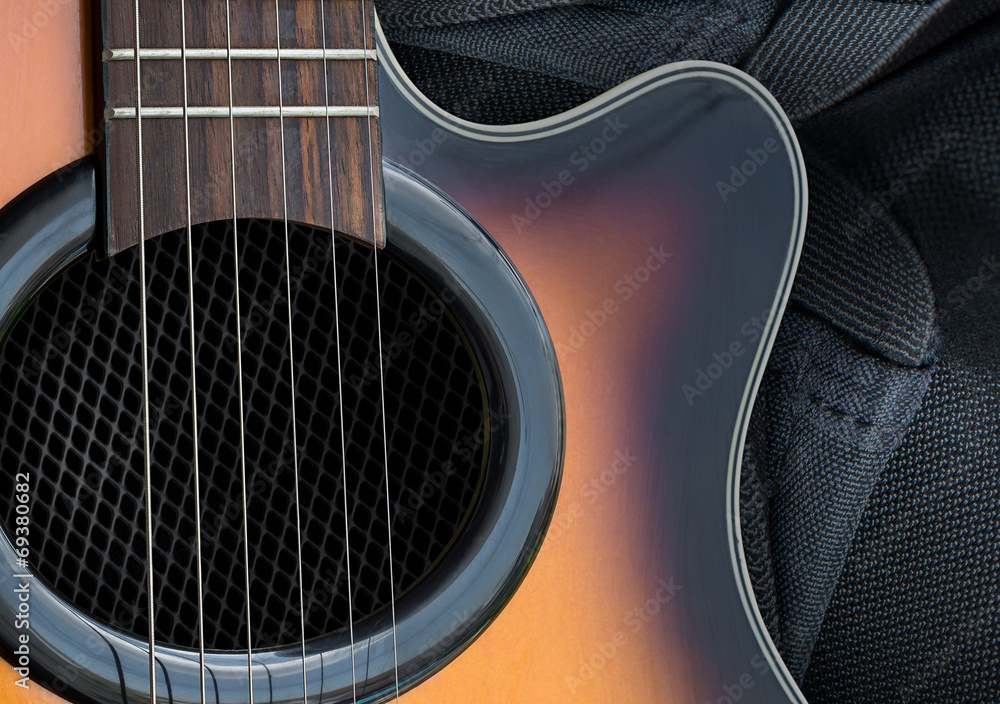 Obraz premium Acoustic guitar