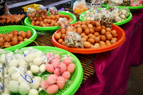 Chicken and duck egg, Preserved egg, Salted egg, Quail egg