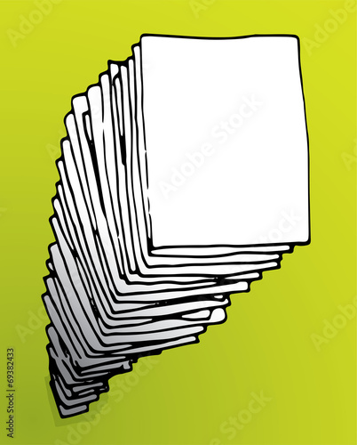 Big stack of paper