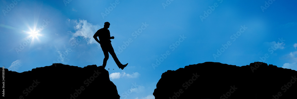 a man jumps not over a precipice v5 - 3 to 1 - g1386