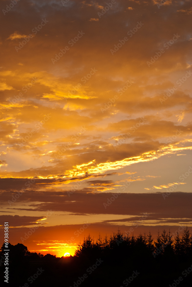 Sunrise sky Sunrise sky