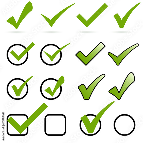 collection of green hooks