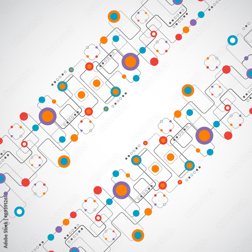 Abstract technplogy background/ Network concept Abstract technplogy background/ Network concept