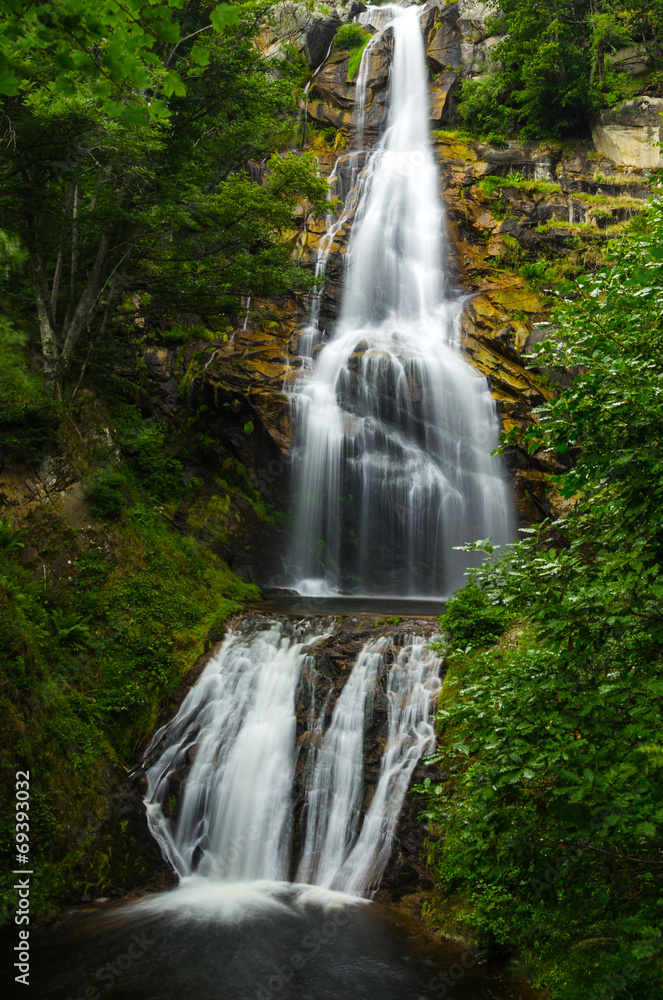 Obraz premium Cascade / waterfall in Cevennes (France)