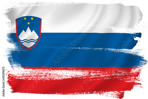 Slovenia flag photo