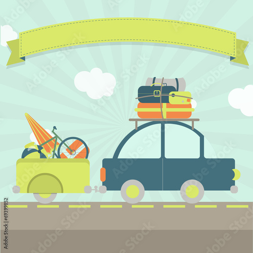 Vacation travel card
