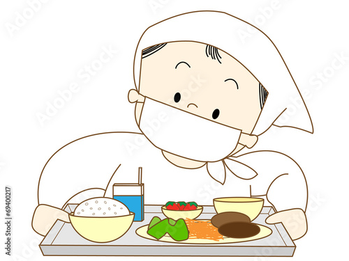 給食当番