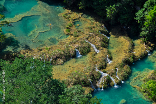 Semuc Champey natural swimming pools, Guatemala photo