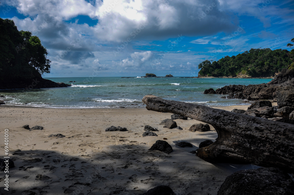 Beach at Manuel Antonio National Park, Costa Rica