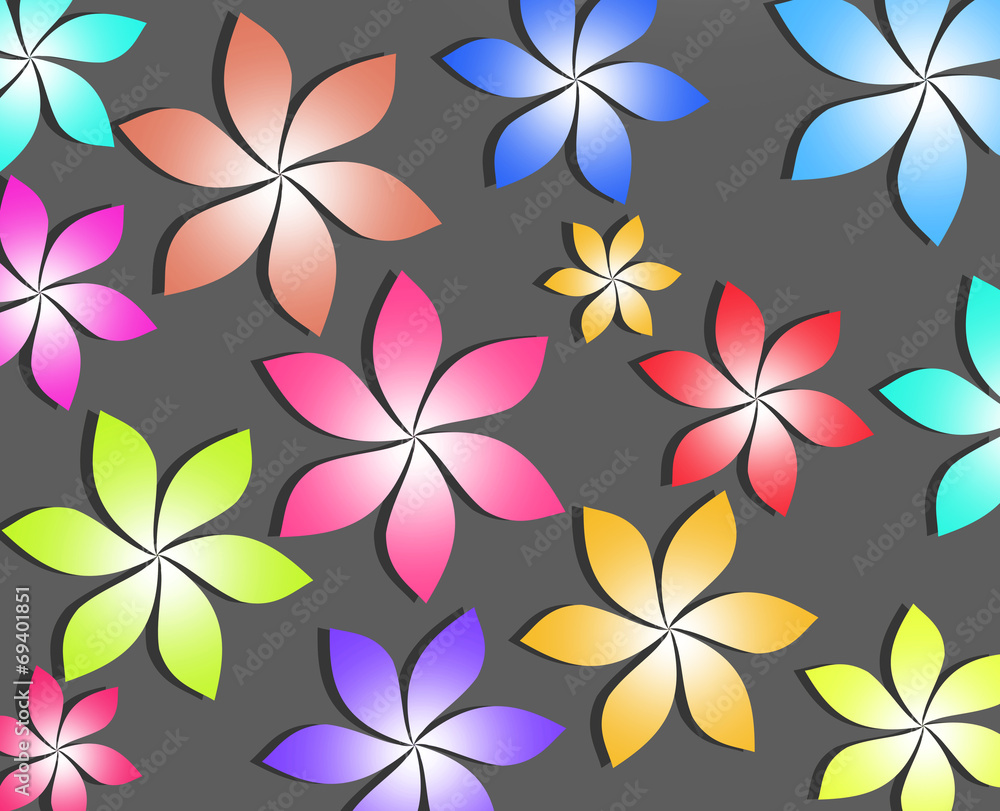 colorful flowers background pattern colorful flowers background pattern