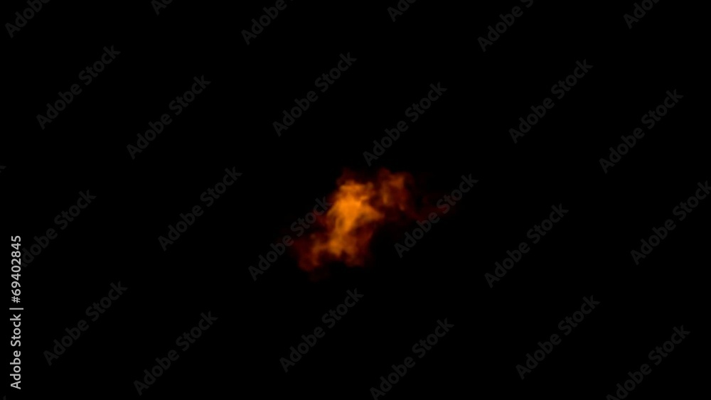 Explosion with Alpha Channel