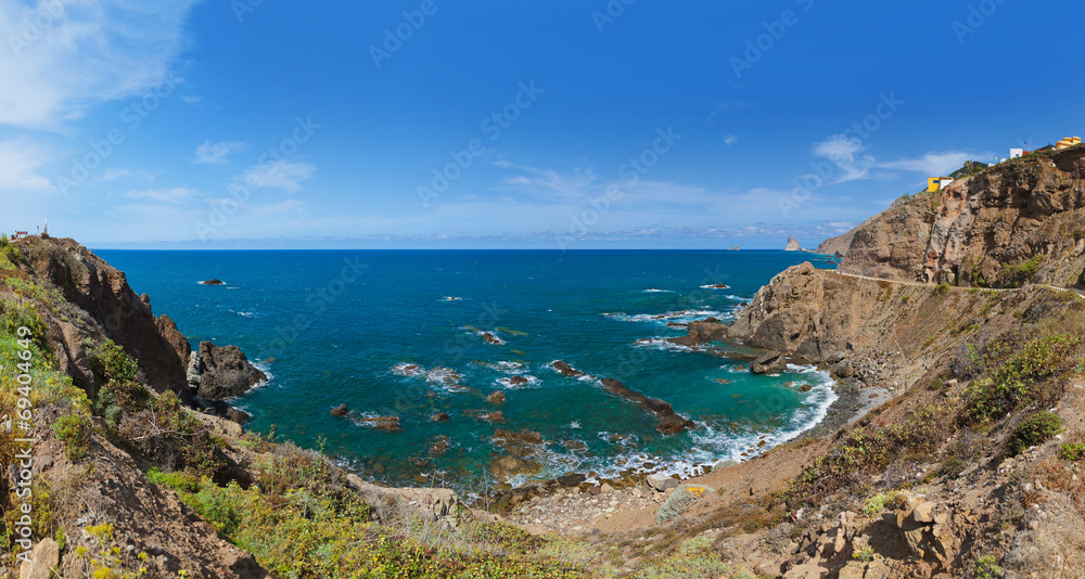 Coast in Tenerife island - Canary Spain