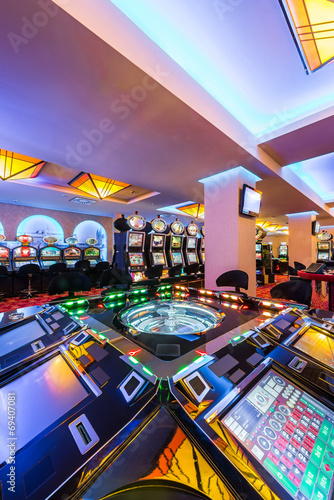 Photography Casino interior