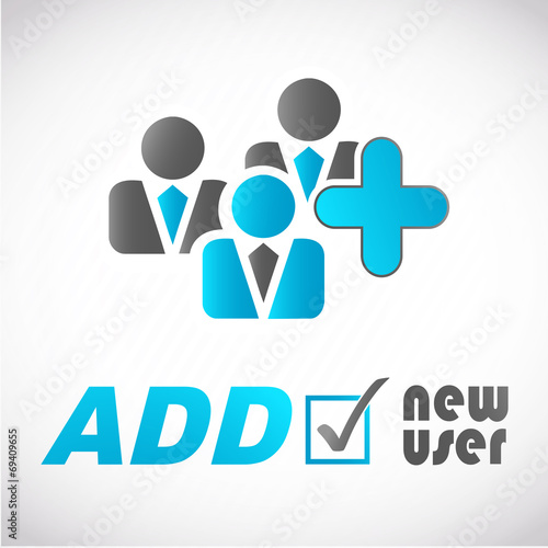 picto homme d'affaires : add new user