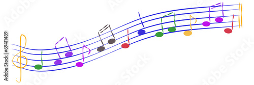 Playful Musical Notes