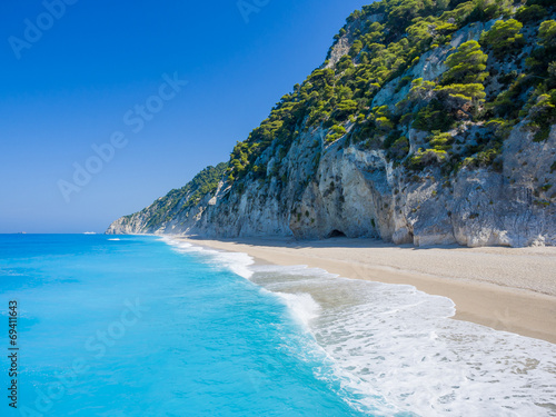 Egremni beach (Lefkada,Greece) photo