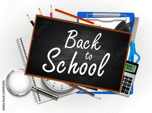 Back to school illustration