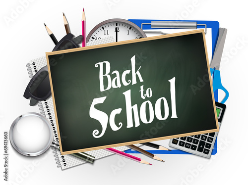 Back to school illustration