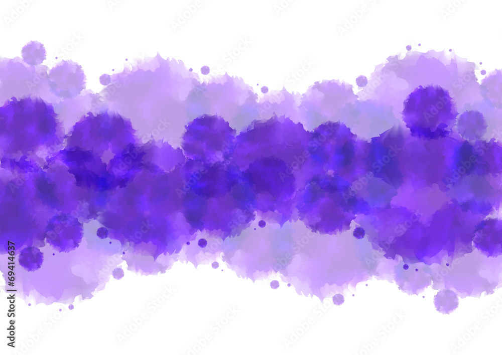 Watercolor splatters background Watercolor splatters background
