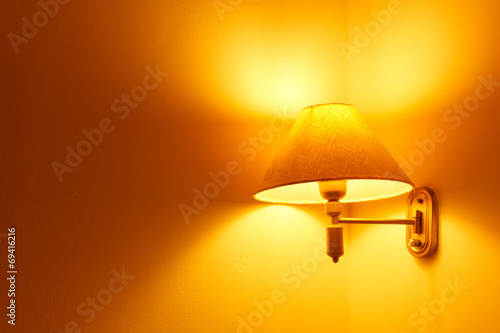 Lamps in the bedroom