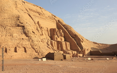 The Great Temple of Ramesses II. Abu Simbel, Egypt. photo