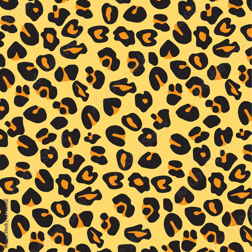 Leopard skin pattern